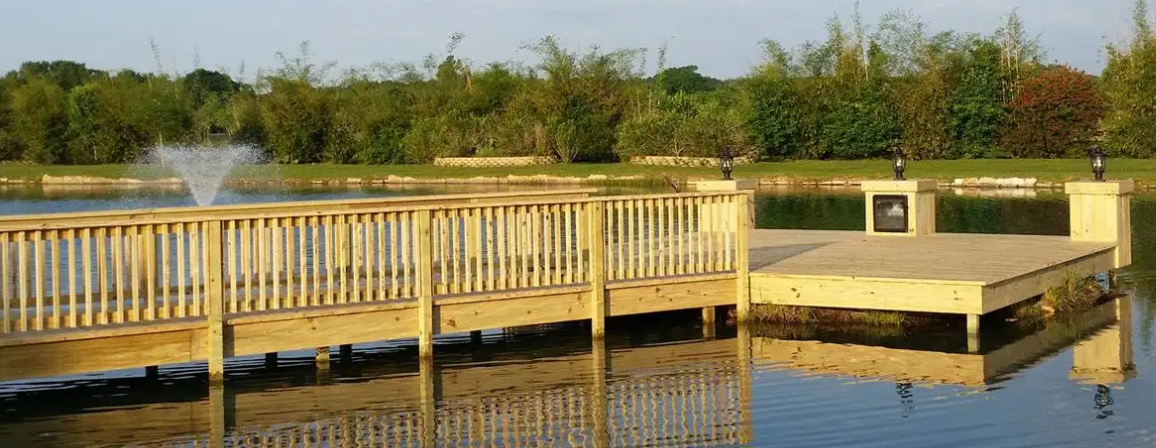 Custom wood deck build 4