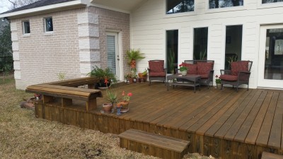 Stained Decks 13 Kingwood, Humble, Atascocita, The Woodlands      